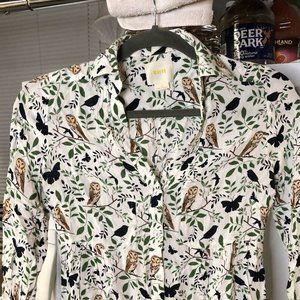 Anthropologie Maeve Womans V-neck Blouse Size 0